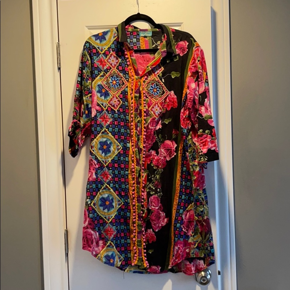 Colorful Beach Cover-Up